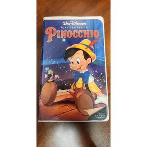 Pinocchio Disney VHS Walt Disney Masterpiece Collection